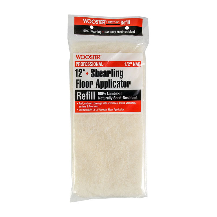 Wooster 12" Shearling Floor Applicator Refill (RR612-12)